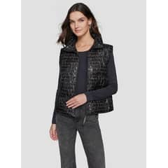 KARL LAGERFELD - Chaleco acolchado con logo tonal