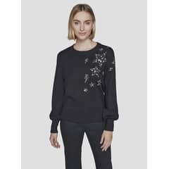 KARL LAGERFELD - Sweater adornado con estrellas