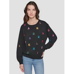 KARL LAGERFELD - Sweater con letras dispersas