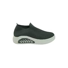 HERIEL - Zapatilla Negra Textil Mujer