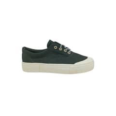 HERIEL - Zapatilla Negra Textil Mujer