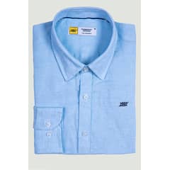 NEW MAN - Camisa Leicester Celeste