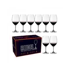 RIEDEL - VINUM SET 8 COPAS CABERNET, LLEVE 8 PAGUE 6