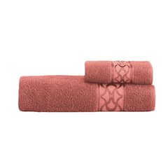 TEKA - Juego de Toallas 2 Piezas DIAMANTE DELUXE Leme - 450 gm² - 100% Alg