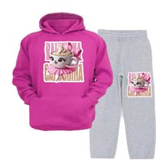 MPROPIA - Conjunto Buzo - Polerón Niñas Ballerina Capuchina Tralalero Tralala