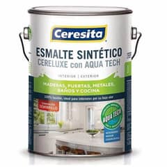 CERESITA - Esmalte Sintetico Aqua Tech Semibrillo Calipso Galon