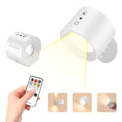 HOMEN - Lámpara De Pared Inalámbrica Batería Recargable Y Control