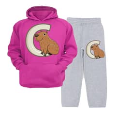 MPROPIA - Conjunto Buzo - Polerón Niñas Niños Capibara Capybara Tipo C