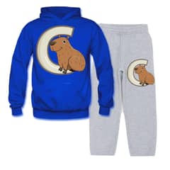 MPROPIA - Conjunto Buzo - Polerón Niñas Niños Capibara Capybara Tipo C