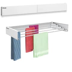 HOMEN - Tendedero Colgador De Ropa Retractil De Pared Que Se Esconde