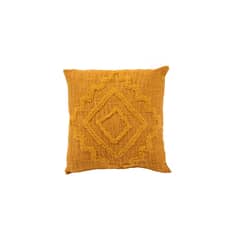 ATMOSPHERA - Cojin Inca Algodon Y Poliester 40x40 Ocre