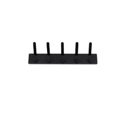 DAY - Perchero de Pared 5 Ganchos Negro