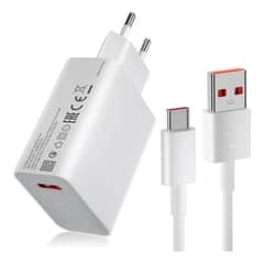 XIAOMI - Cargador Para 33w Carga Rápida + Cable Blanco Blanco