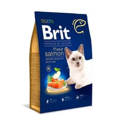 BRIT - PREMIUM BY NATURE CAT ADULT - SALMON 8 KILOS