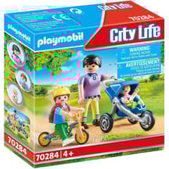 PLAYMOBIL - MADRE CON HIJOS PM70284