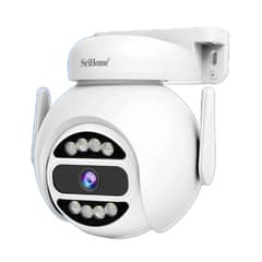 SRIHOME - Cámara de Seguridad SH047 4MP PTZ WiFi 5G Visión Nocturna