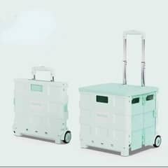 GENERICO - Carro De Compras Plegable 45 Lt ( Carrito De Feria)