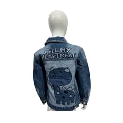 KIDS COOL - CHAQUETA DE JEANS MEZCLILLA PARA NIÑOS