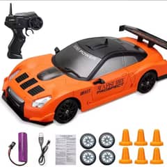 RACING - Auto Drift lotus 1 :20 Control Remoto naranjo