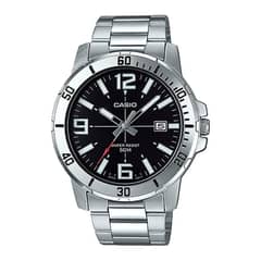CASIO - RELOJ MTPVD01D-1Bv HOMBRE METAL ANALOGO