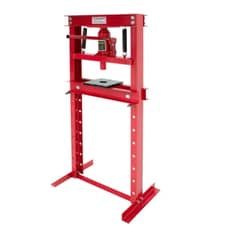 GENERICO - Prensa Hidráulica Gato Hidráulico Industrial 12 Ton Acero Color Rojo