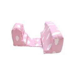 GAREY - Cojín Antivuelco Para Bebés 2 Piezas Rosa Nubes