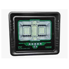 ESHOPANGIE - Lampara Foco Solar 63led 100w + Panel Solar + Control Remoto
