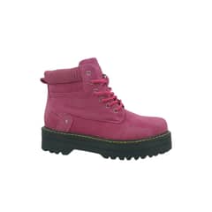 HERIEL - Botín Fucsia Plataforma Mujer