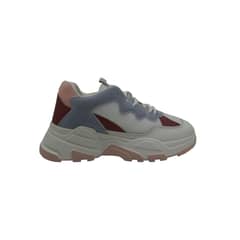 HERIEL - Zapatilla Blanca Plataforma Mujer