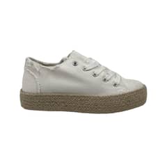 HERIEL - Zapatilla Blanca Plataforma Mujer