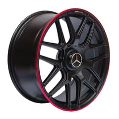 GENERICO - SET x4 Llantas 19x85 5X112 Et35 MBENZ9270 MB-LRED
