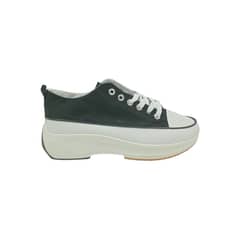 HERIEL - Zapatilla Negra Textil Mujer