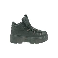 HERIEL - Zapatilla Negra Plataforma Mujer