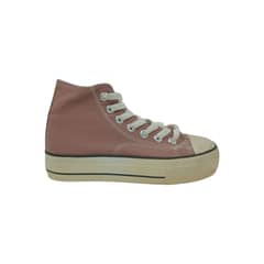 HERIEL - Zapatilla Rosa Caña Mujer