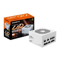 GIGABYTE - Fuente de Poder UD850GM PG5W 850W Modular 80+ Gold Blanca