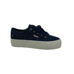 HERIEL - Zapatilla Azul Plataforma Mujer