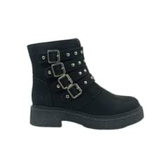HERIEL - Botín Negro Tachas Mujer