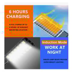 GENERICO - Foco Led Exterior 1200w Con Sensor Movimiento Focos Solar Luminarias