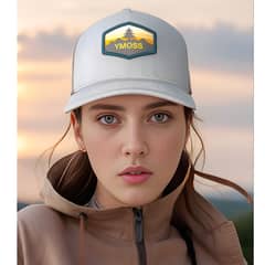 GENERAC - Gorro Jockey Unisex Hombre Mujer Gris Amanecer