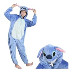 GENERICO - Disfraz Infantil Pijama Stitch Talla 6 Niño