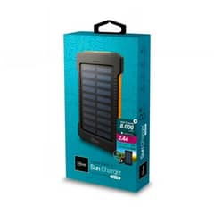 MLAB - PowerBank Cargador Portatil 8000mAh Solar 24A