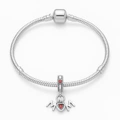 GENERICO - Pulsera con Charm “MOM”