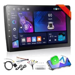 KUANGYE - Radio Con Carplay Android Auto Qled 4gb 64gb Inalámbrico