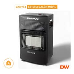 DAEWOO - Estufa A Gas Movil Dany44 44 Kw 11 A 15 Kg 3 Niveles