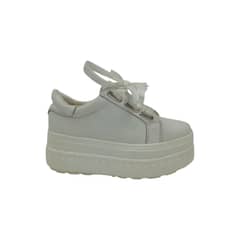 HERIEL - Zapatilla Blanca Plataforma