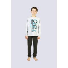 LADY GENNY - PIJAMA COTTON NIÑO CHILL