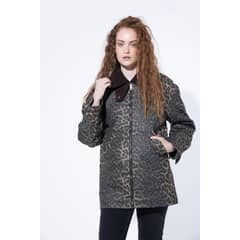 BRICK LONDON - Chaqueta Mujer Dua Lipa Estampado Leopardo