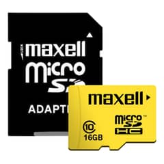 MAXELL - Tarjeta De Memoria Micro Sd 16gb Clase 10