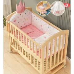 HOMER OUTDOOR - Cama Cuna Colecho Madera 12270100cm Con Colchón Homer