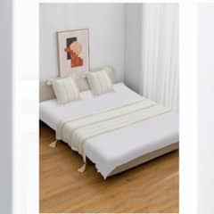 ANGELES DEL HOGAR - PIECERA SOLA BORDADA 70X210CM